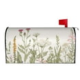 thumbnail image 2 of Gaeub Herbs and Wildflowers Waterproof and Sunproof Mailbox Protective Cover Magnetic Mailbox Protrective Cover for Outdoor Home Garden Decor - 25.5x21 in, 2 of 9