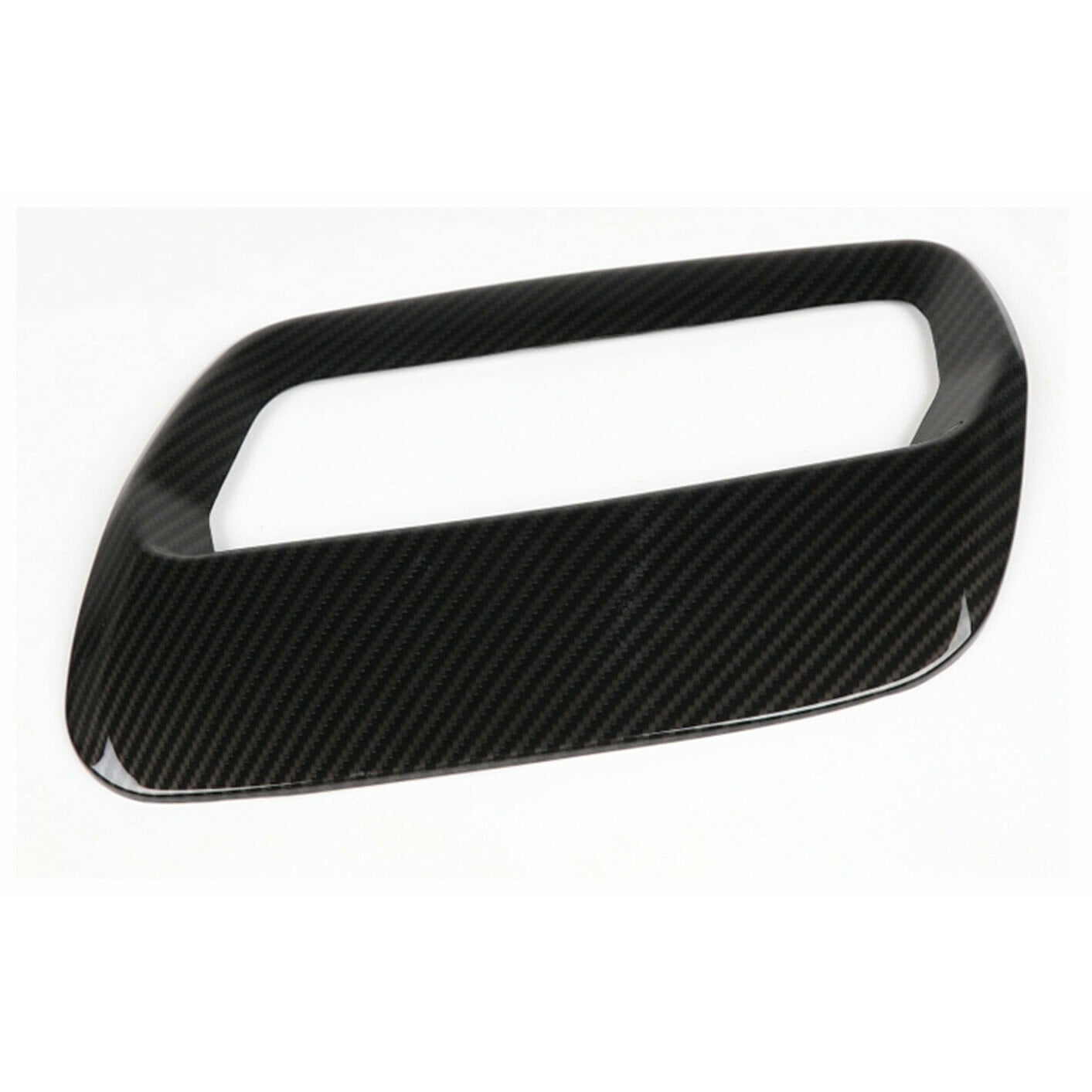 KAIHUIXING Carbon Fiber Hood Engine Air Vent Cover Trim + Accessories for Ford for Mustang 2018-2020 Front Upper CFHEAVCTFFM2A