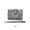R855-Gray, variant on Women's short frosted wallet Korean version student small fresh cute Tri-fold  multi cardslot zero wallet multifunctional wallet