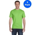 thumbnail image 2 of Mens DryBlend 5.6 oz., 50/50 T-Shirt 5 Pack, 2 of 2