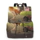 thumbnail image 1 of Fotbe Country Farm Morning Rooster Mochila Bolso con Estampado para Mujer, Mochila Antirrobo de Nylon Impermeable, Bolsa Ligera de Hombro, 1 of 4