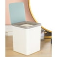 thumbnail image 6 of Small Garbage Can Little Tiny Waste Basket Compact Covered Closable Trash Bin, 6 of 14