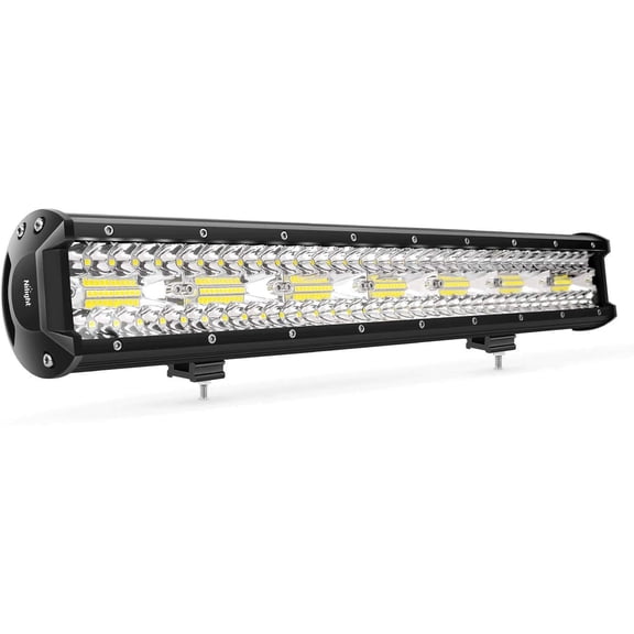 Nilight LED Light Bar 20Inch 420W Flood Spot Combo Triple Row Driving Lamp Roof Bumper Off Road LED Work Lights Pods for Van Camper Wagon Car Pickup Golf Cart ATV UTV SUV Truck Boat 4x4