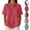 04# Red, variant on Women's Waffle Golf Polo Shirts Summer 2026 Striped Short Sleeve T-Shirt Casual Tennis Work Athletic Tops Red S