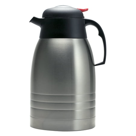 Primula Thermal 68 oz. Double Wall Vacuum Insulated Stainless Steel Carafe with Temp Assure Technology - Brushed Stainless