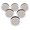 White, variant on IBA Indianbeautifulart Brown Engraved Knobs 10 Pc Furniture Wooden Scallop Knobs Rustic Drawer Pull