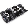 thumbnail image 2 of Edelbrock Manifold SBC Performer Air Gap Black, 2 of 4