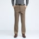 thumbnail image 1 of Pantalones largos de pana lisa con botones y cremallera para hombre, cintura alta, bolsillos, pantalones largos de poliéster., 1 of 5