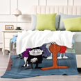 thumbnail image 4 of El Show de Rocky y Bullwinkle anti-pilling, suave, ligera, esponjosa y acogedora de lujo para hogar y cocina – Perfecta para niños y adultos,110X70cm, 4 of 6