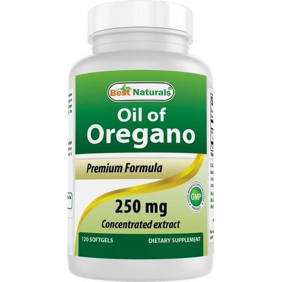 Best Naturals Oil of Oregano, 250 mg, 120 Softgels