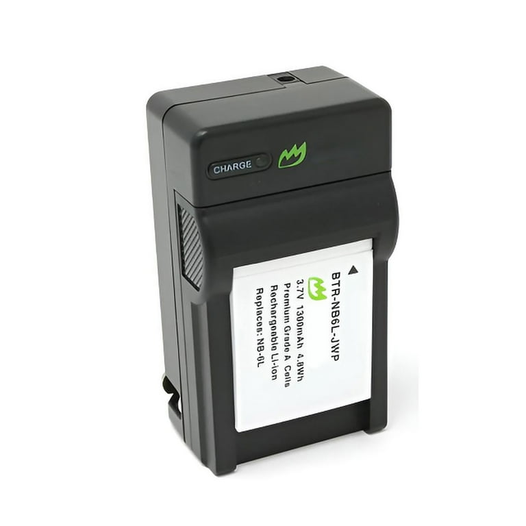 Replacement for Canon PowerShot D30 Battery (2-Pack, 1300mAh) and