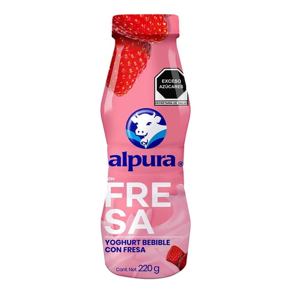 Yoghurt bebible Alpura fresa 220 g