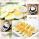 thumbnail image 4 of Cortador de huevos, cortador de huevos de acero inoxidable, 2 en 1, rebanadas y cuñas, herramienta de cocina para cortar frutas, cortador de huevos brillar Electrónica, 4 of 4