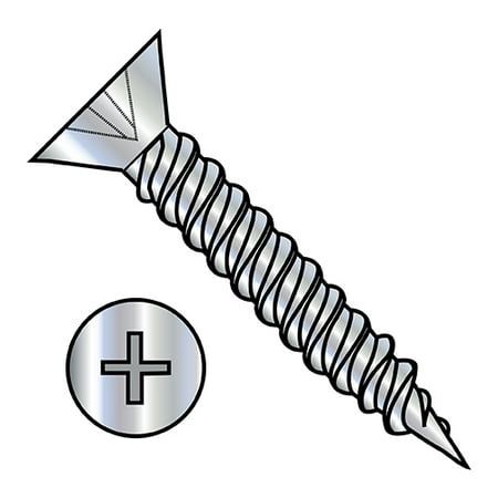 

5-20X3/4 Phillips Flat Hinge Screw Twinfast Fine Thread Fully Threaded Zinc (Pack Qty 10 000) BC-05F12DPFD