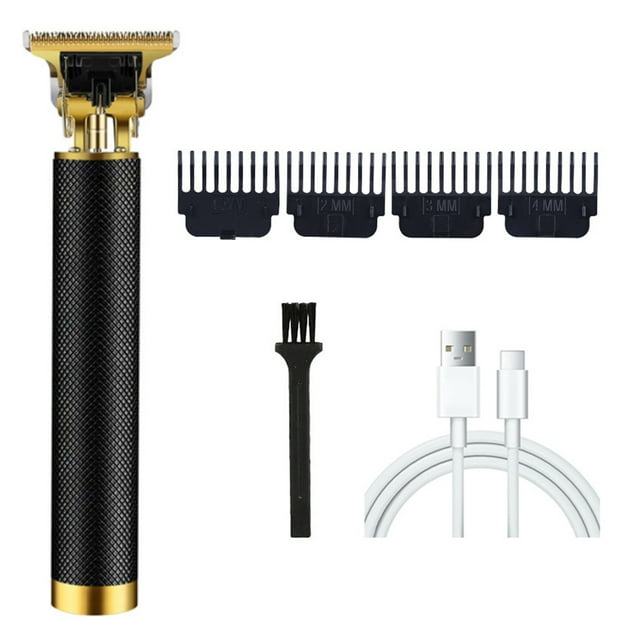 Cortapelos inalámbricos para hombre, recortadora de barba profesional eléctrica, máquina de afeitar