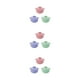 thumbnail image 4 of Cuenco de Fideos Instantáneos con Tapa Injueey PP Rosa Verde Azul 14x7.5x6.5cm, 4 of 6