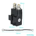 thumbnail image 4 of Rollbacks & More Relay Resistance for Club Car Golf Cart 48 Volt Solenoid & Precedent 102865901 1014947, 4 of 6