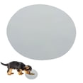 thumbnail image 1 of Almohadilla de alimentación para mascotas de silicona, almohadilla de cuenco lavable antideslizante redonda, almohadilla de alimentación impermeable para dieta de agua potable, 1 of 6