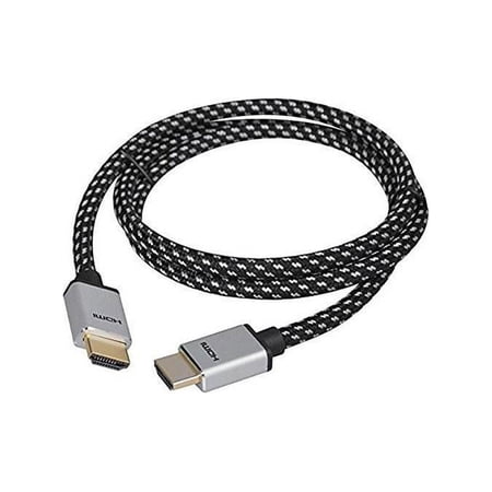 UPC: 0662774027272 | SIIG Woven Braided High Speed HDMI Cable 5m – UHD 4Kx2K – HDMI for Audio/Video Device – 16.40 ft – 1 Pack – 1 x HDMI (Type A) Male Digital Audio/Video – 1 x HDMI (Type A) Male Digital Audio/Video – Go