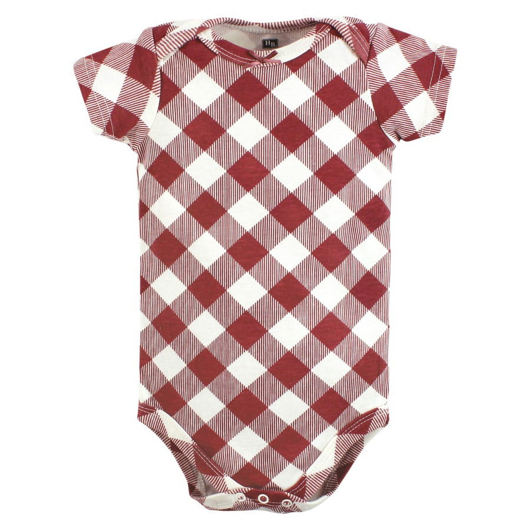Hudson Baby Infant Girl Cotton Bodysuits, Fall Squirrel, Newborn