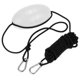 thumbnail image 1 of KAIYANG 1 pieza de cuerda de remolque de anclaje de kayak de 9,1 m/30 pies con clip para accesorios de kayak (blanco), 1 of 5