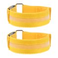 thumbnail image 1 of Miangastore 2Pcs Luminous Running Bracelets LED Glowing Sports Bracelets Running Light Up Armbands, 1 of 8