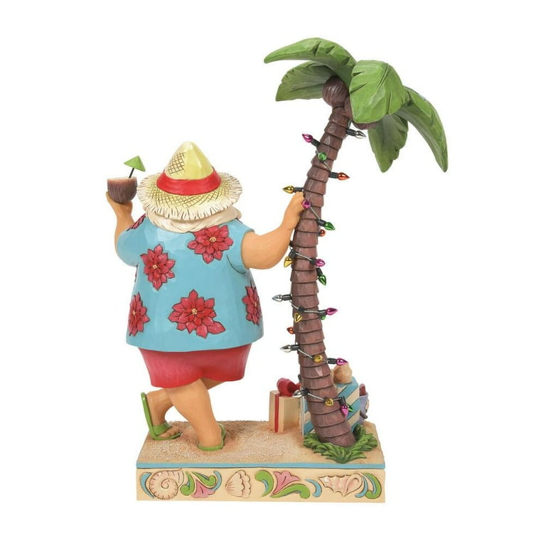 Enesco Jim Shore 'Twelve Days Of Christmas' Santa Figurine – 9.33 Inch Hand-Painted Collectible