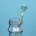 thumbnail image 4 of Fufafayo under $5 Silicone Straw Cover, Skull Shape Straw Cap for Stanley Cup, Food Grade Dust Cover for Tumbler, Water Bottle, Travel Mug, Dishwasher Safe, Leak Proof, 4 of 5