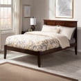 thumbnail image 1 of Madison King Solid Wood Platform Bed in Walnut, 1 of 6