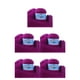 thumbnail image 1 of Advancent Cárdigan tejido a mano de hilo de felpa suave, bufanda, suéter, gorro, chal, calcetines, tejido, accesorio de costura DIY, suministros de Type2 NO2 Advancent CBP163462, 1 of 4