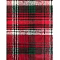 thumbnail image 3 of Newbridge Christmas Burke Tartan Red and Green 60 x 84 inch Rectangle Vinyl Flannel Back Tablecloth, 3 of 10