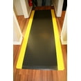 thumbnail image 3 of 36" Wide, Rhino Mats, Diamond  PLATE RHI-NO SLIP, Black w/ Yellow Borders, 9/16" Thick, Choose Length, 3 of 5