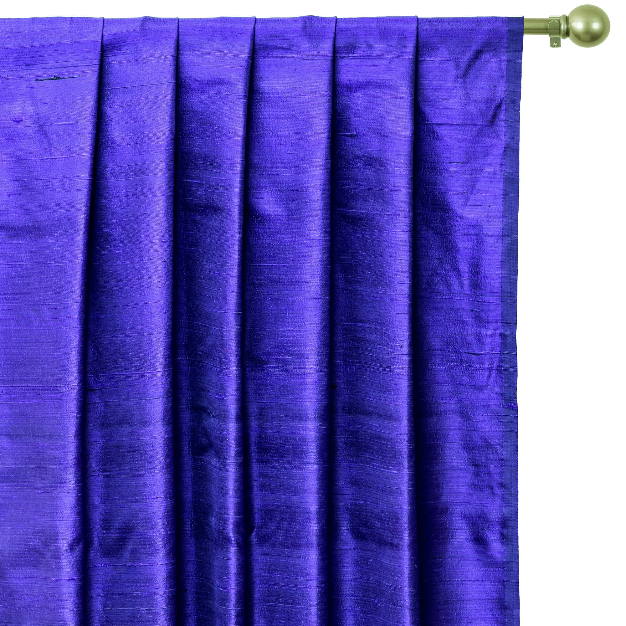 Fabric Mart Direct Bright Blue Silk Dupioni Fabric By The Yard, 41 inches or 104 cm width, 15 Continuous Yards Blue Silk Fabric, Slubbed Silk Dupioni, Bridal Dress Wholesale Silk Dupioni Fabric