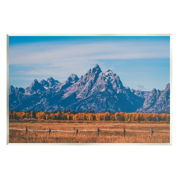 Stupell Industries Countryside & Mountain Peaks Landscape Photography Unframed Art Print Wall Art, 19 x 13