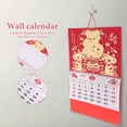 thumbnail image 4 of Miangastore Chinese Style Calendar Chinese Wall Calendar 2025 Calendar Planner Snake Year Hanging Calendar Lunar Hanging Calendar 2025 Year Of The Snake Chinese Wall Calendar -, 4 of 9