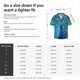 thumbnail image 5 of Fotbe Beautiful Blue Peacock Camisa Estampada de Manga Corta para Hombre, Casual de Verano, Estilo Playero, Sin Arrugas-4X-Large, 5 of 5