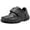 Black 1, variant on Boys School Uniform Shoes Adjustable Strap Comfort Dress Loafer Shoes (Toddler/Little Kid/Big Kid)