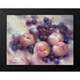 thumbnail image 2 of Singatullin, Marsel 14x12 Black Modern Framed Museum Art Print Titled - Still Life with Peaches, 2 of 5