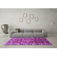 thumbnail image 3 of Ahgly Company Indoor Rectangle Oriental Purple Industrial Area Rugs, 5' x 8', 3 of 4