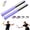 PURPLE-2PCS, variant on Upgraded Adjustable Intensity Badminton Swing Trainer, 11.8" Swing Trainer Sound Feedback for Smash Technique for Wrist Arm Strength Training Fitness Professional Players - PURPLE-1PCS