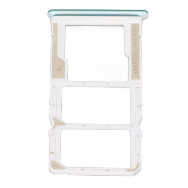 Sim Card Holder, Perfect Fit Dual Sim Card Tray Fine Workmanship Durable For Smart Phone Green