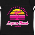 thumbnail image 4 of Inktastic Summer Enjoy the Sunshine Laguna Beach California in Pink Boys or Girls Toddler T-Shirt, 4 of 5