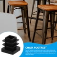 thumbnail image 1 of unbranded 100Ud Tapones Cuadrados Para Patas De De Plástico Negro Con Fijación Segura, 1 of 6