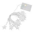 thumbnail image 4 of Cadena de luces LED con 20 cuentas, 3 m, para decoración de interiores, para dormitorio y sala de estar, con brillo cálido y forma de estrella, 4 of 8