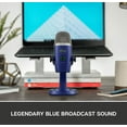 thumbnail image 2 of Restored Blue Microphones Yeti Nano Premium Dual-Pattern USB Microphone with Blue VO!CE, Vivid Blue, Vivid Blue (Refurbished), 2 of 10