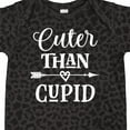 thumbnail image 4 of Inktastic Valentine Day Cuter Than Cupid Boys or Girls Baby Bodysuit, 4 of 5