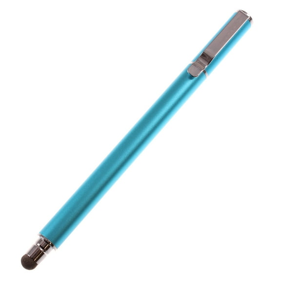 Stylus Touch Screen Pen for iPhone 15/16/Plus/Pro/Pro Max/16e - Fiber Tip Aluminum Lightweight Blue