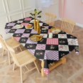 thumbnail image 3 of Pioneer Flower Floral Print Pattern Rectangle Tablecloth 60"x102", Waterproof Polyester Table Cloth, Wipeable Spillproof for Dining Camping Indoor Outdoor, 3 of 6