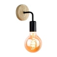 thumbnail image 1 of Lámpara de pared de cabecera creativa Baosity con base de madera blanca cálida para dormitorio decorativo Soporte de lámpara con luz LED Zulema lámpara de cabecera de pared, 1 of 8
