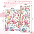 thumbnail image 5 of Pioneer Flower Floral Print Pattern Toddler Nap Mats for Kids Preschool,Sleeping Mat Bag or Kids,Toddler Sleeping Bag,Toddler Nap Mat or Daycare, 5 of 6